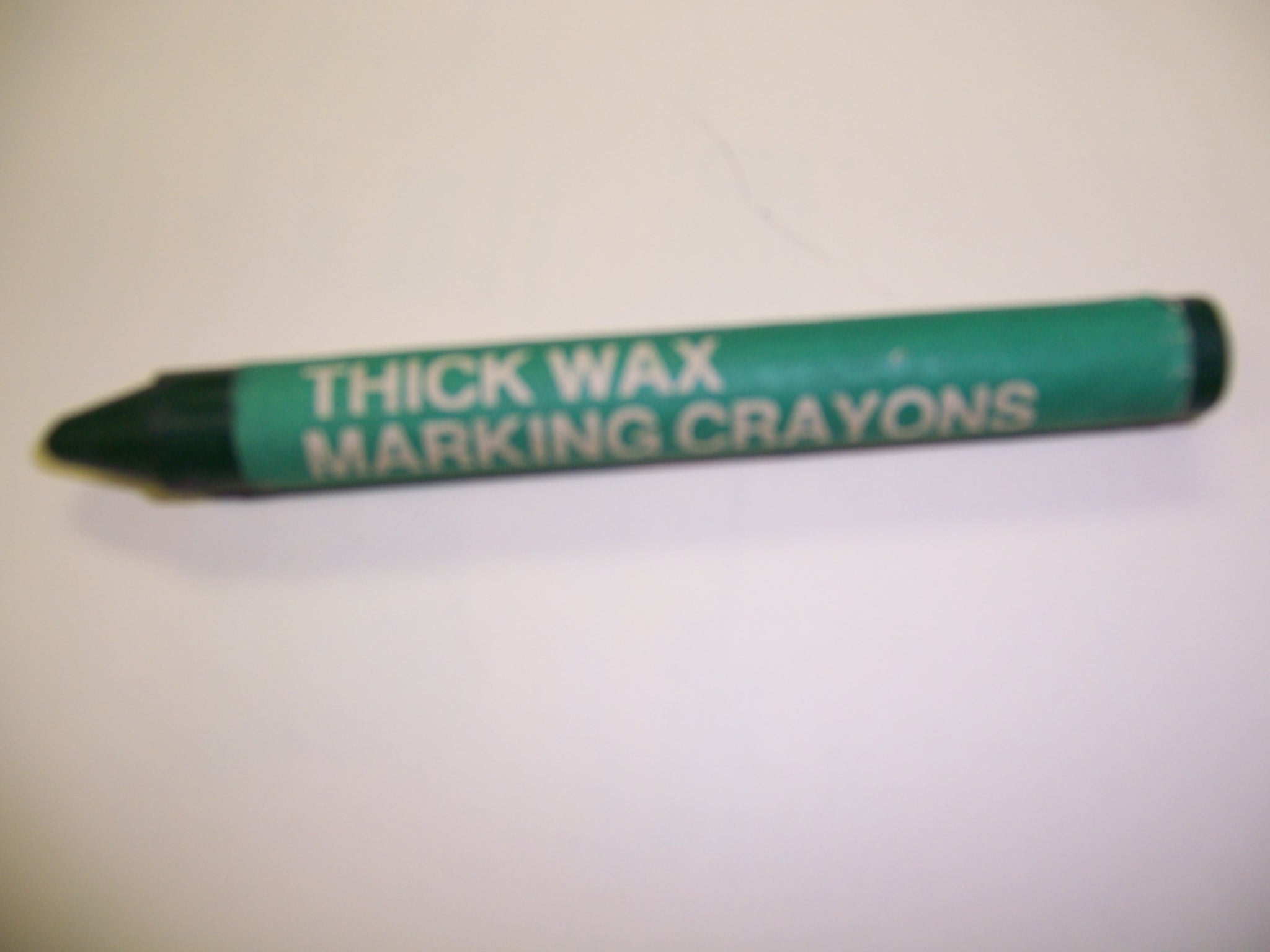 Dixon Marking Crayons #5015 green 5"x 9/16"(2 bxs of 12)